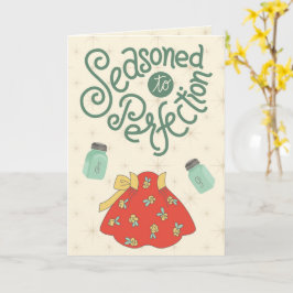 Perfect gekruid – Grappige voedsel grap Kaart