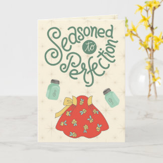 Perfect gekruid – Grappige voedsel grap Kaart