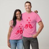 Perfect gepaarde paar T-shirt ontwerp (Unisex)