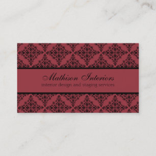 Perfect gepolijst Visitekaartje, magenta Visitekaartje