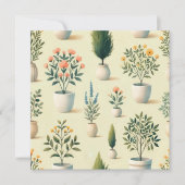 Perfect gepotteerd printontwerp kaart (Voorkant)