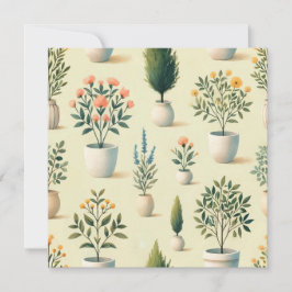 Perfect gepotteerd printontwerp kaart