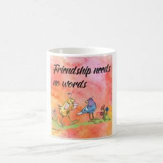 Perfect geschenk voor een echte vriend koffiemok