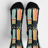 Perfect gestreept - Eigenzinnig Cat Stripes patroo Sokken (Top)