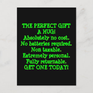Perfect Gift is een Hug Briefkaart