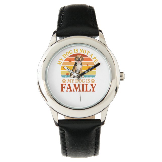 Perfect Gift voor Dog Beagle Eigenaar Pet Lover Horloge (Voorkant)