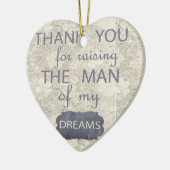 Perfect Gift voor moeder in de wet Keramisch Ornament (Links)