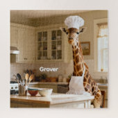 Perfect Giraffe Personalized Legpuzzel (Verticaal)