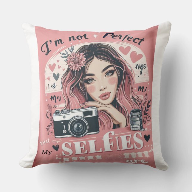 Perfect Girl Kussen (Voorkant)