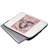 Perfect Girl Laptop Sleeve (Voorkant onderkant)