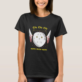 Perfect griezelige kat t-shirt