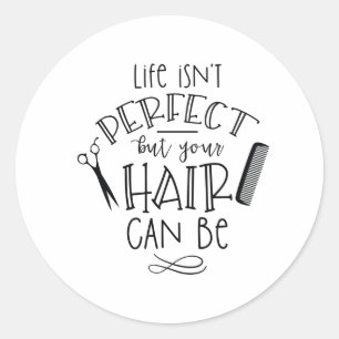 Perfect Hair Ronde Sticker
