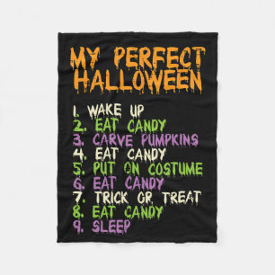 Perfect Halloween Eet Snoep Kostuum Jongens Meisje Fleece Deken