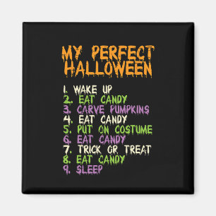 Perfect Halloween Eet Snoep Kostuum Jongens Meisje Magneet