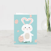 Perfect Happy Paaster Bunny Aankondiging (Achterkant)