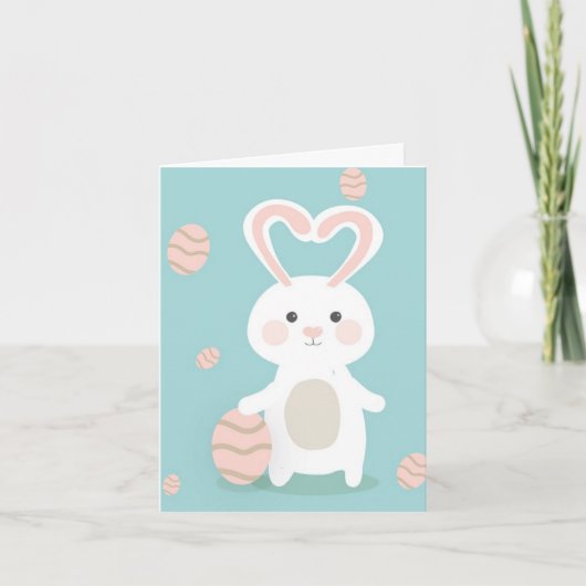 Perfect Happy Paaster Bunny Aankondiging (Voorkant)