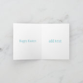 Perfect Happy Paaster Bunny Aankondiging (Binnen)
