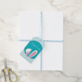 Perfect Happy Pasen, Bunny Cadeaulabel (Met Touw)