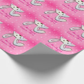 Perfect Happy Pasen, Bunny Cadeaupapier (Hoek)