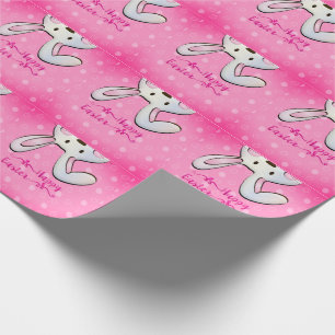 Perfect Happy Pasen, Bunny Cadeaupapier