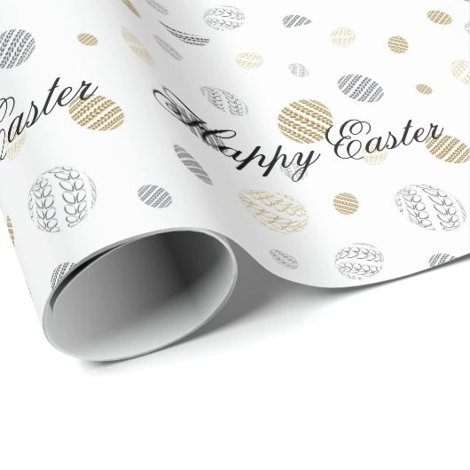 Perfect Happy Pasen, eieren Cadeaupapier (Rol Hoek)