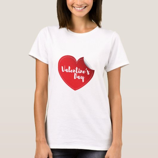 Perfect Happy Valentijnsdag paar T-shirts (Voorkant)