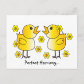 Perfect Harmony Briefkaart (Voorkant)