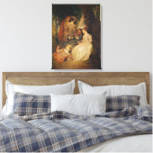 Perfect Harmony Canvas Afdruk (Insitu (Slaapkamer))