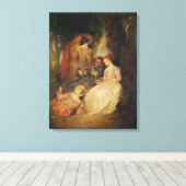 Perfect Harmony Canvas Afdruk (Insitu (Houten vloer))