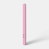 Perfect Harmony Cats & Trombone Galaxy Case – Pink Samsung Galaxy Hoesje (Linkerkant)