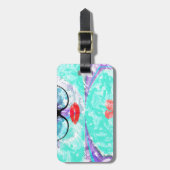 Perfect hart bagagelabel (Voorkant verticaal)