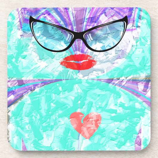 Perfect hart drankjes onderzetter (Voorkant)