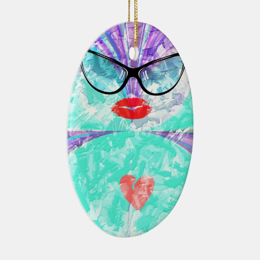 Perfect hart keramisch ornament (Rechts)