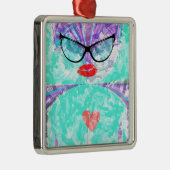 Perfect hart metalen ornament (Rechts)