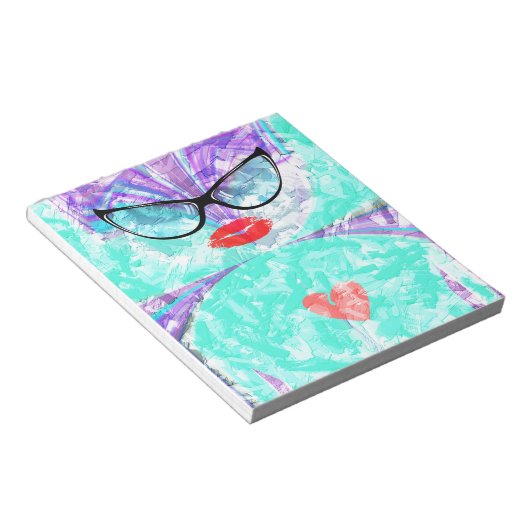 Perfect hart notitieblok (Schuin)