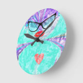 Perfect hart ronde klok (Hoek)