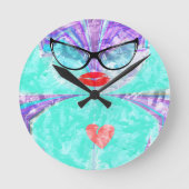 Perfect hart ronde klok (Voorkant)