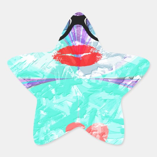 Perfect hart ster sticker (Voorkant)