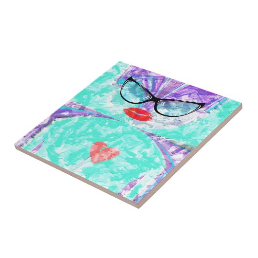 Perfect hart tegeltje (Zijkant)