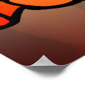 Perfect Haunted: Katten en pompoenen in Halloween Poster (Hoek)