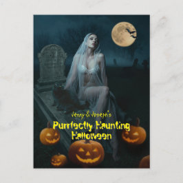 Perfect Haunting Halloween Briefkaart