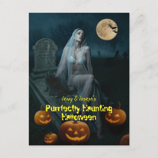 Perfect Haunting Halloween Briefkaart (Voorkant)