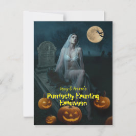 Perfect Haunting Halloween Briefkaart