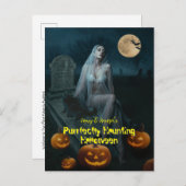 Perfect Haunting Halloween Briefkaart (Voorkant / Achterkant)