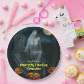 Perfect Haunting Halloween Papieren Bordje (Feest)