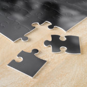 Perfect Heritage Roze Roos met Grijs Legpuzzel (Zijkant)