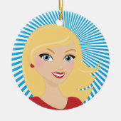 Perfect Hostess - SRF Keramisch Ornament (Voorkant)