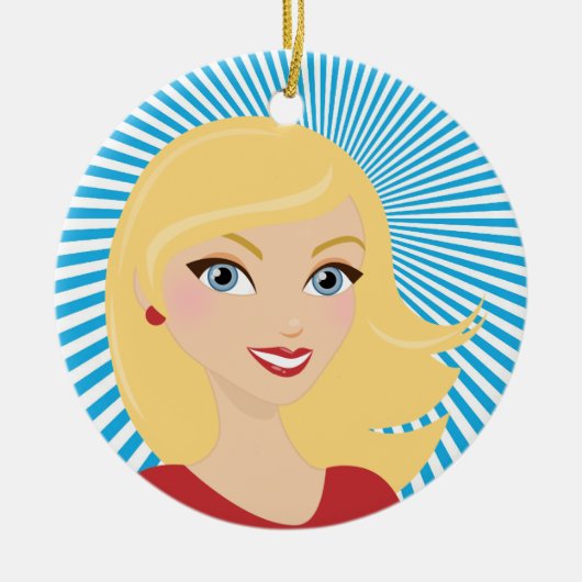 Perfect Hostess - SRF Keramisch Ornament (Voorkant)