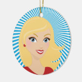 Perfect Hostess - SRF Keramisch Ornament (Links)