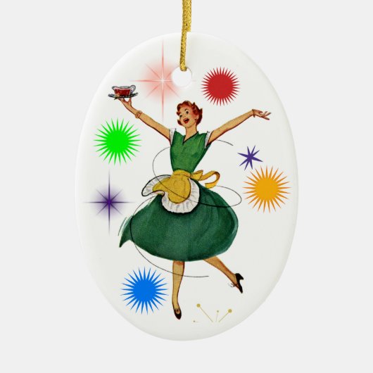 Perfect Hostess - SRF Keramisch Ornament (Voorkant)